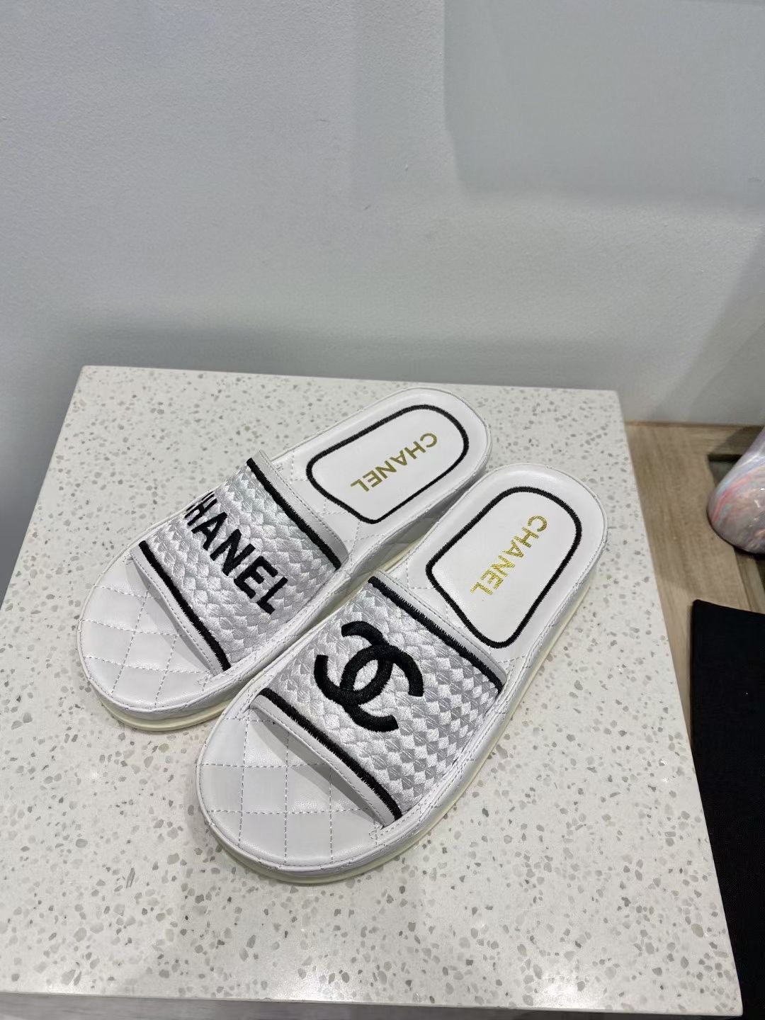 Chanel Women’s Mules Black And White For Women