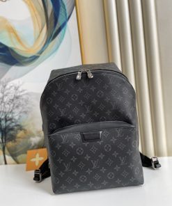 Louis Vuitton Discovery Backpack PM Monogram Eclipse Canvas For Men, Men’s Bags 40cm LV M43186