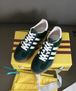 Gucci x Adidas Men’s Gazelle Sneaker Green For Men ‎‎‎707848 9STU0 3170