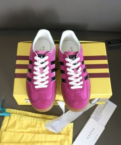 Gucci x Adidas Men’s Gazelle Sneaker Pink For Men ‎‎707864 9STU0 5960