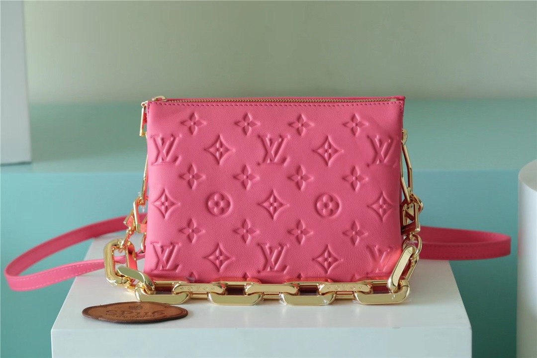 Louis Vuitton Coussin BB Monogram Light Pink For Women, Women’s Bags, Shoulder And Crossbody Bags 8.3in/21cm LV