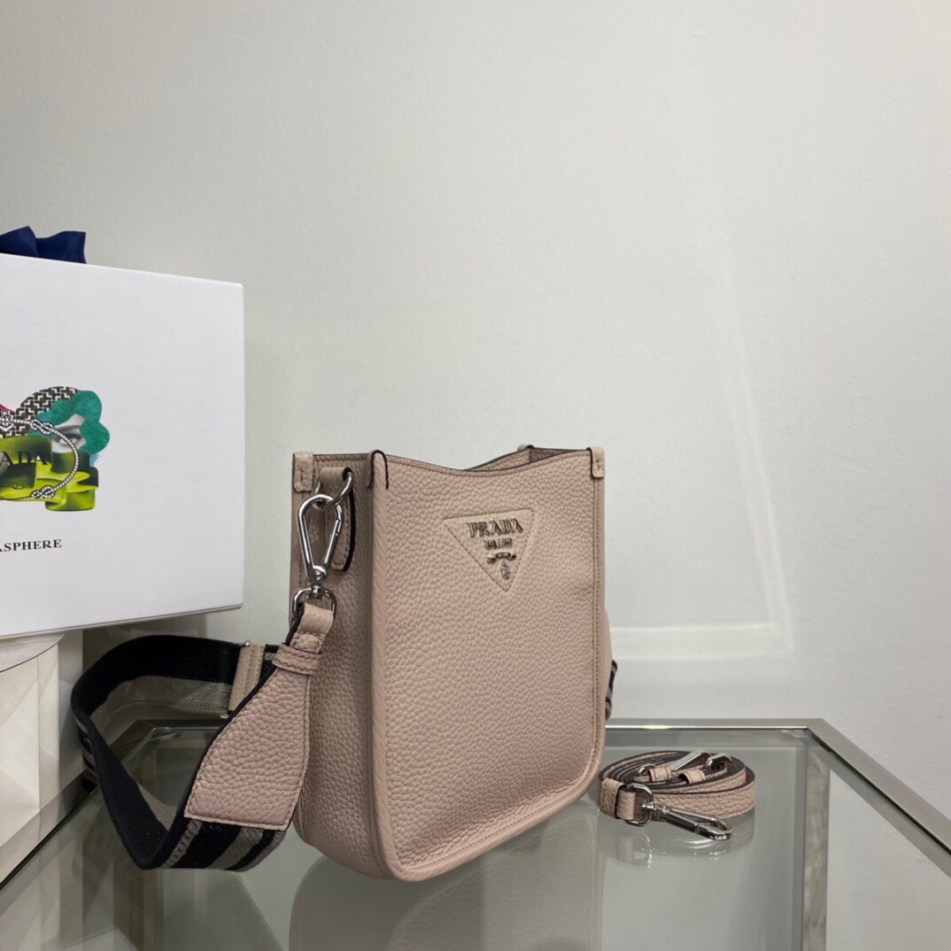 Prada Mini Shoulder Bag Beige For Women, Women’s Bags 7.9in/20cm