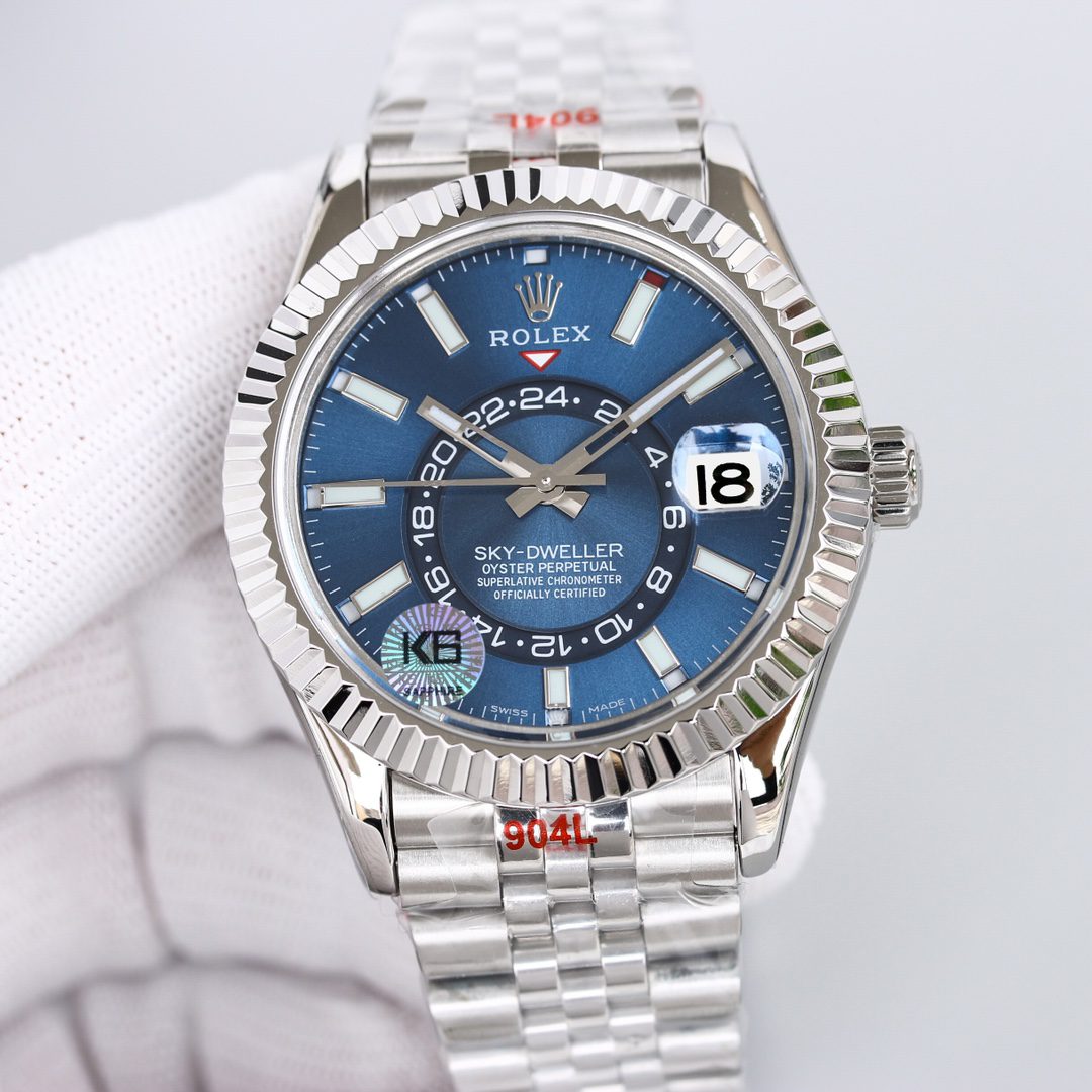 Rolex Sky – Dweller 42mm Silver Toned For Men 326934