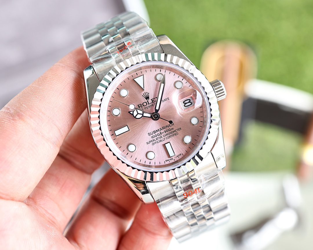 Rolex Submariner Date 41mm Silver Toned For Men