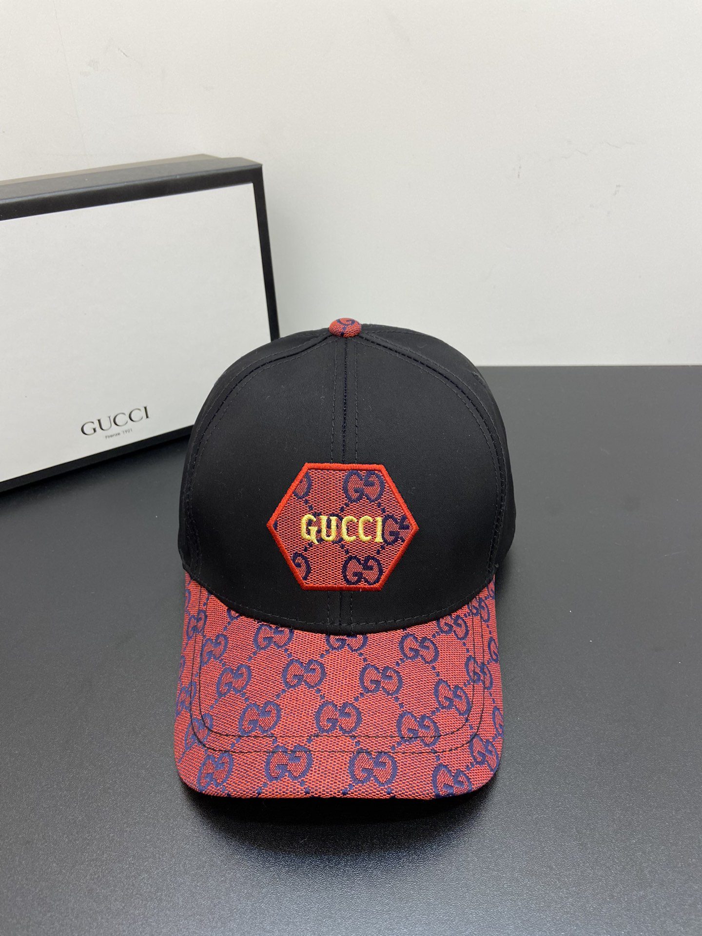 GUCCI Baseball Hat Black Gucci Hat