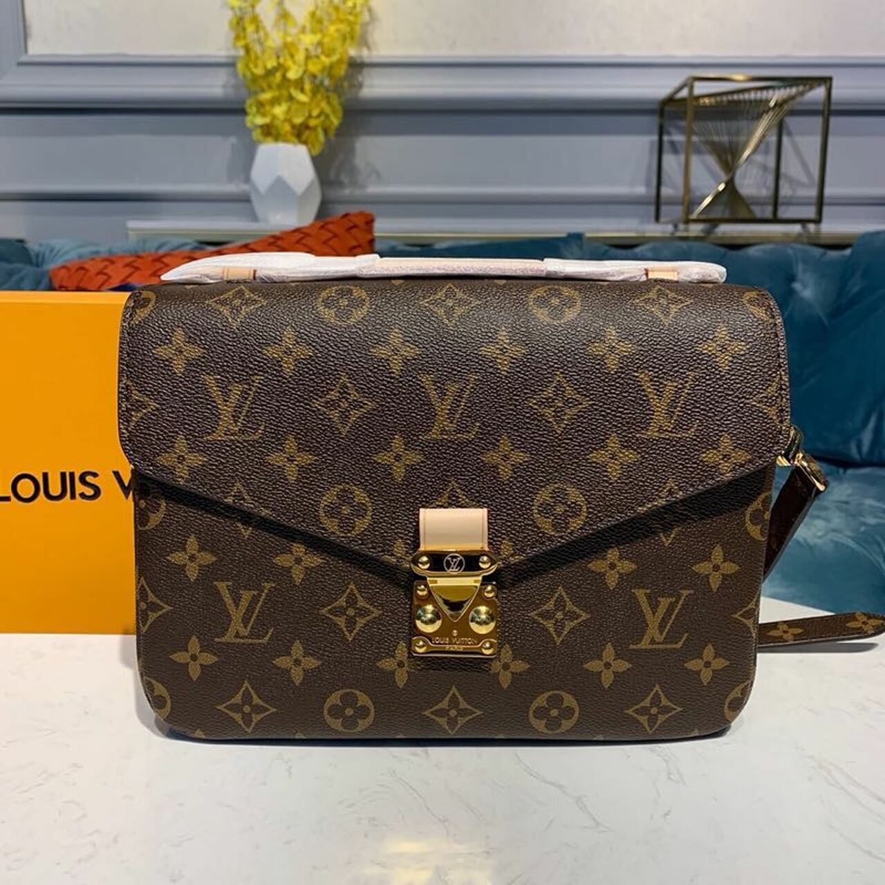 Louis Vuitton Pochette Metis Bag Monogram Canvas For Women, Women’s Handbags, Shoulder And Crossbody Bags 9.8in/25cm LV M44875