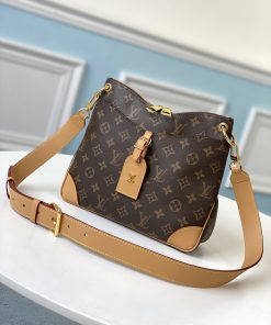 Louis Vuitton Odéon PM Monogram Canvas Natural For Fall-Winter, Women’s Handbags, Shoulder And CrossBody Bags 11in/28cm LV M45354