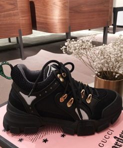 Gucci Flashtrek Gucci Sneakers Black For Women GG