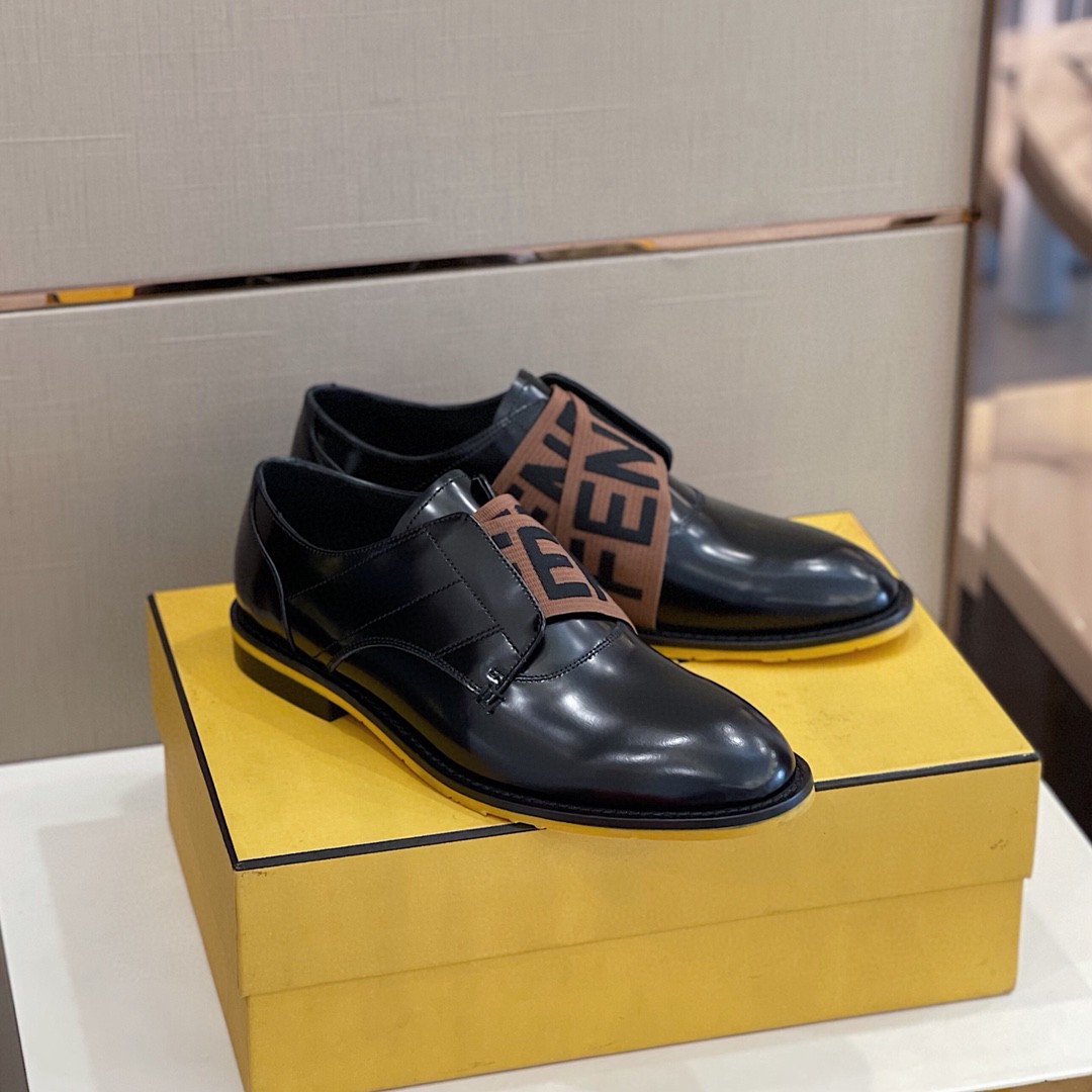 Fendi Force Black/Brown Shoes For Men