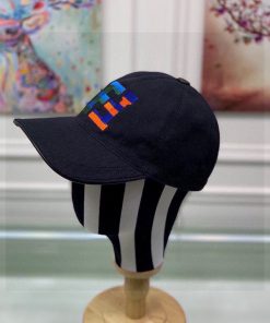 Fendi Baseball Cap Black Fendi Cap