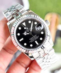Rolex Submariner Date 41mm Silver Toned For Men