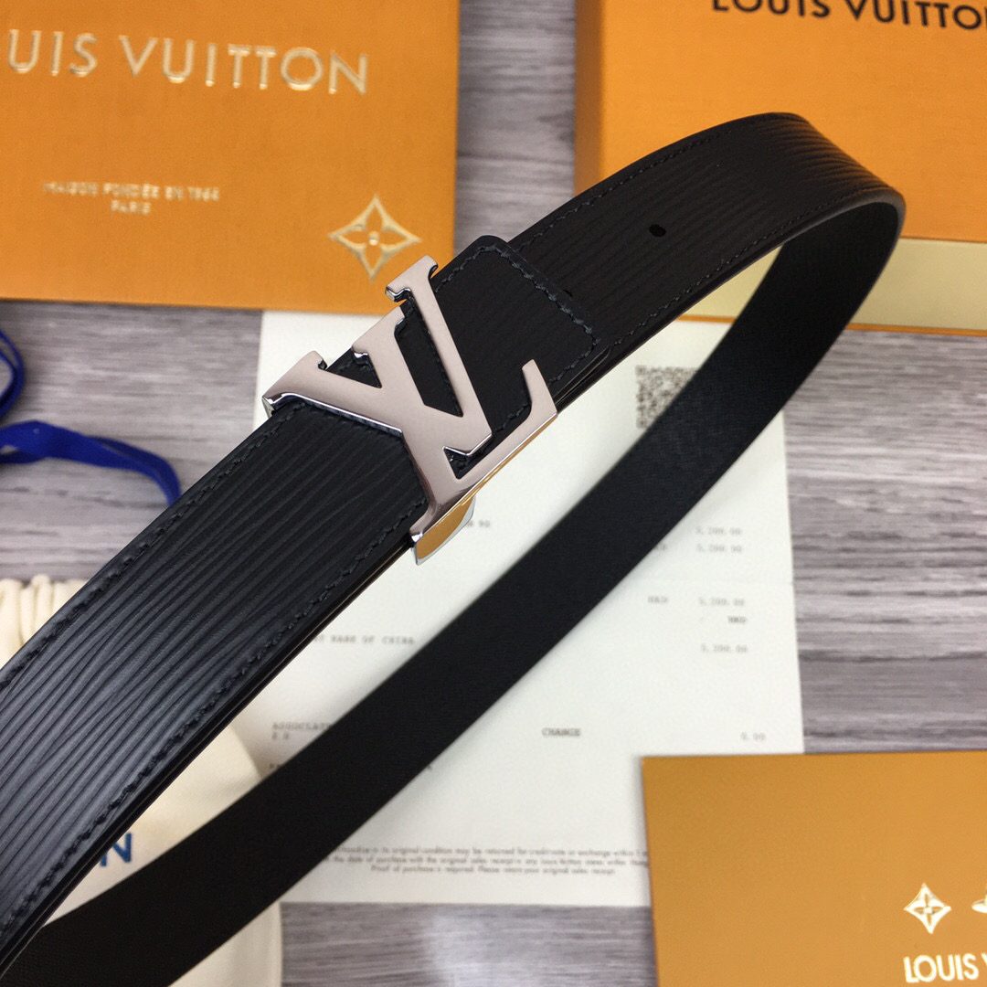 Louis Vuitton LV Initiales Reversible Belt Epi, LV Women Belt M0324S