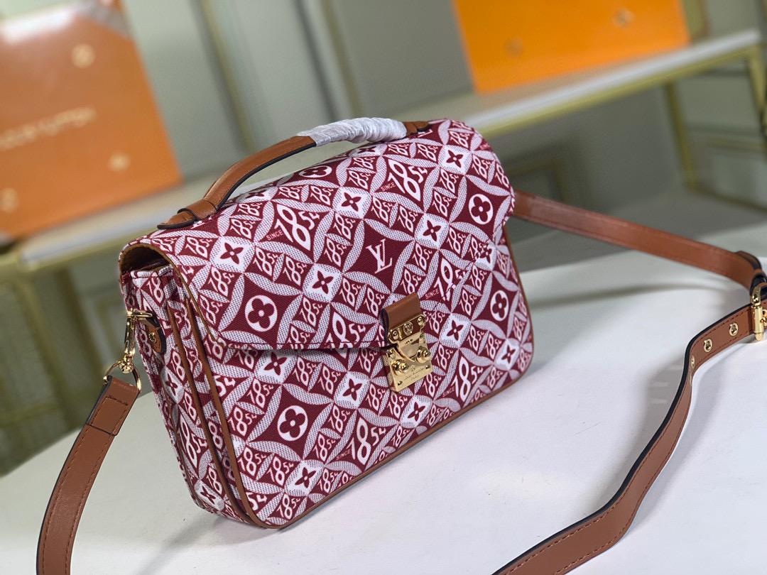 Louis Vuitton Since 1854 Pochette Metis Red For Women, Women’s Handbags, Shoulder And Crossbody Bags 9.8in/25cm LV
