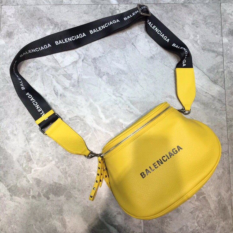 Balenciaga Sling Bag In Yellow, For Women, Women’s Bags 9.1in/23cm