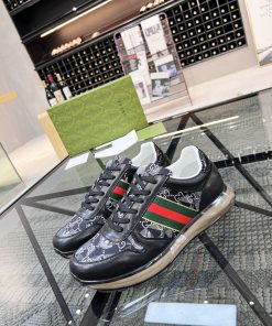Gucci x Adidas Men’s Gucci Sneakers With Web Black For Men