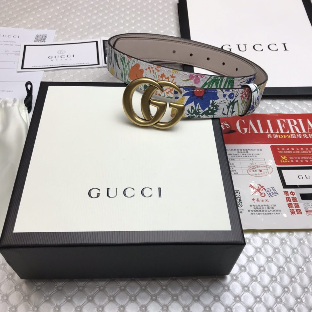 Gucci Belt With Double G Buckle