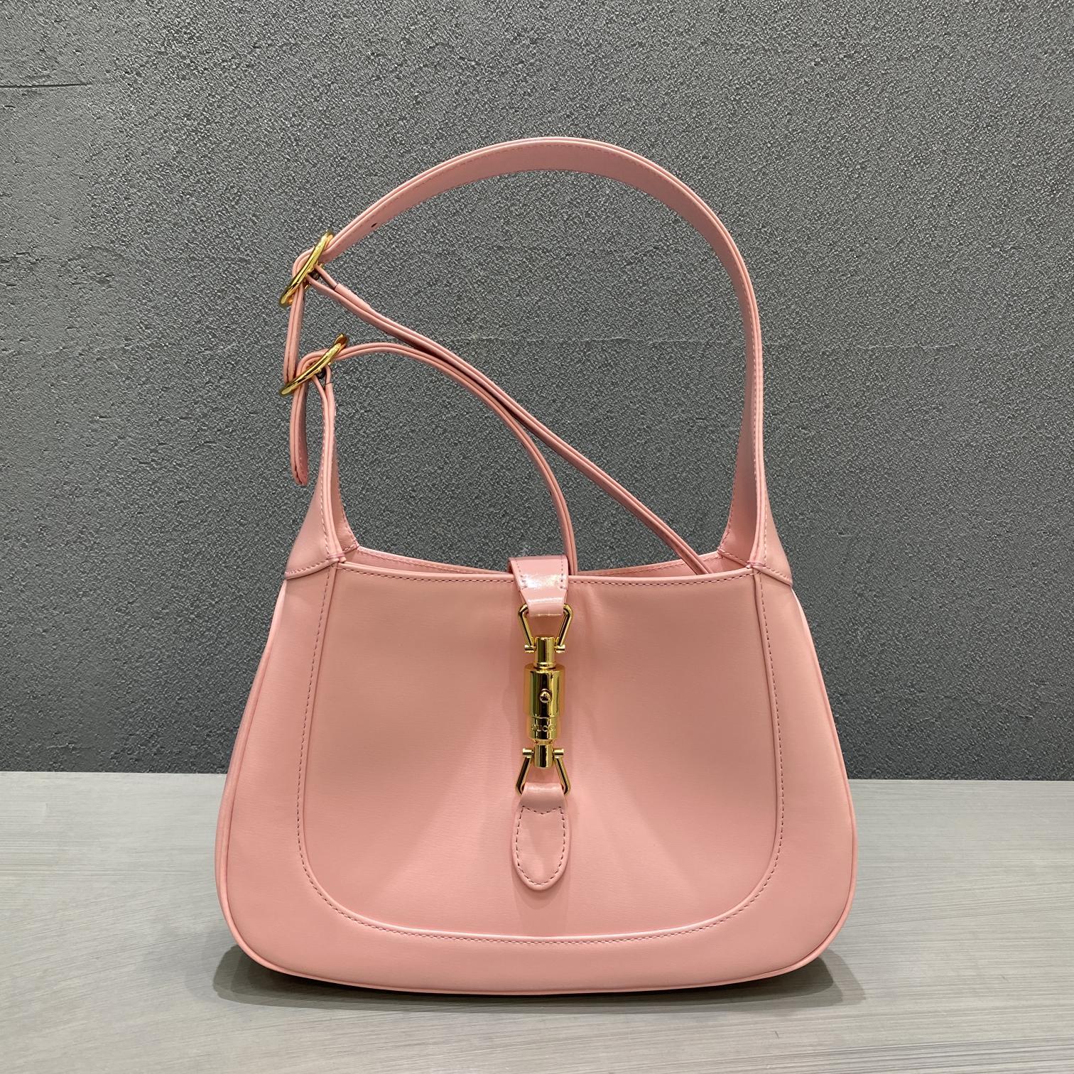 Gucci Jackie 1961 Small Shoulder Bag Light Pink For Women 10.8in/27.4cm Gucci ‎636709 10O0G 5815