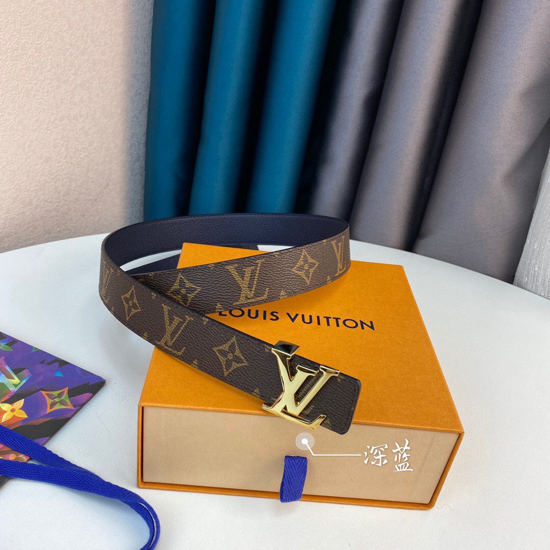 Louis Vuitton LV Ghost Reversible Belt Monogram Canvas, LV Women Belt M0508U