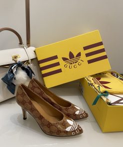Gucci x Adidas Women’s Gucci Pump Brown For Women GG