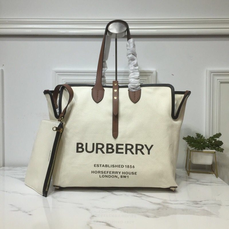 Burberry The Large Soft Cotton Canvas Belt Bag Brown For Women, Women’s Bags 16.5in/42cm