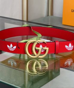 GUCCI Marmont Reversible Belt Red, Women Belt