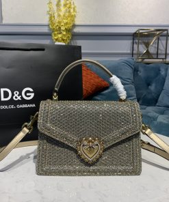 Dolce & Gabbana Medium Devotion Bag Muticolour For Women 9.5in/24cm