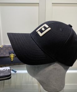Fendi Baseball Cap Black Fendi Cap