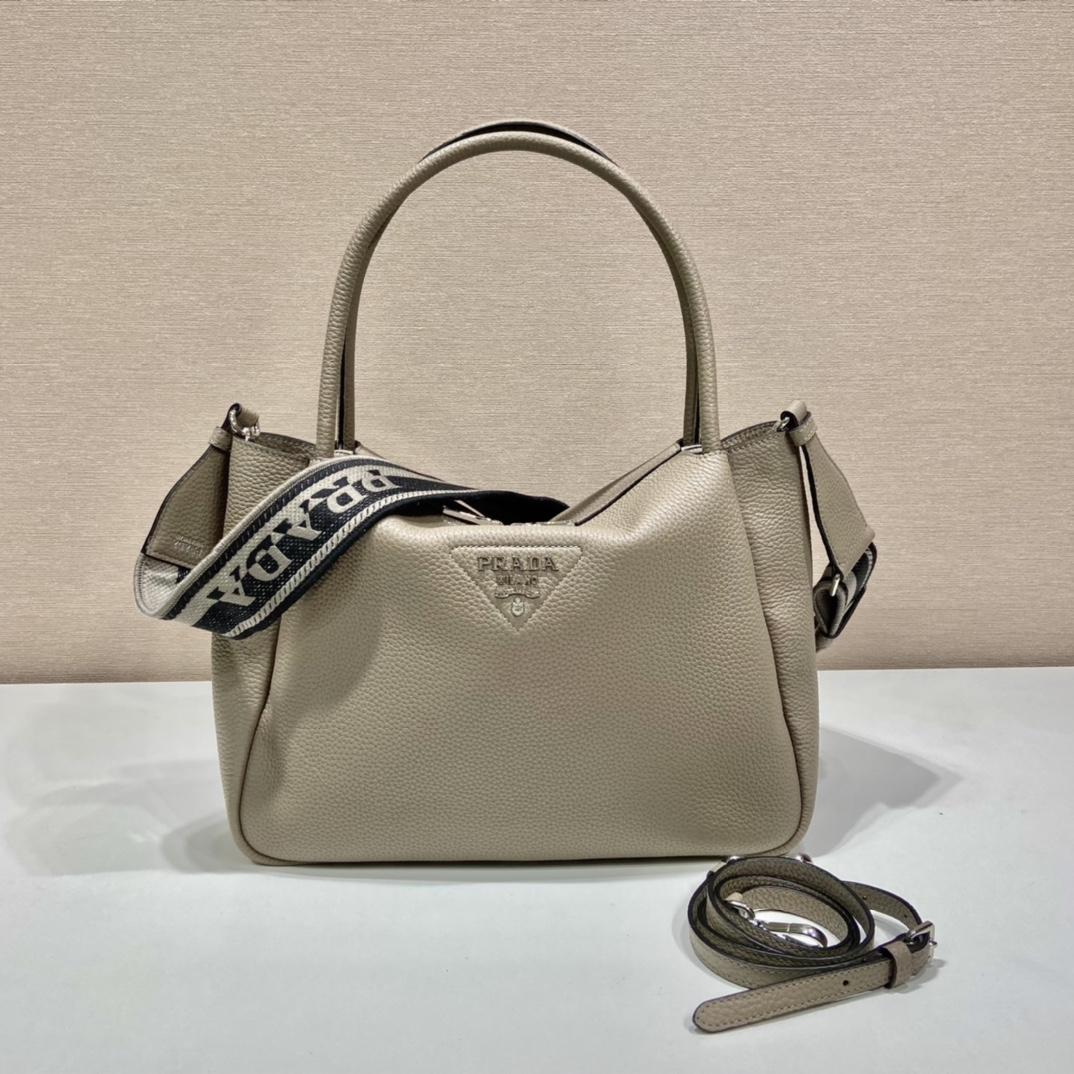 Prada Large Handbag Beige For Women, Women’s Bags 12.6in/32cm