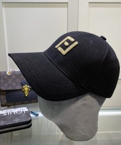 Fendi Baseball Cap Black Fendi Cap