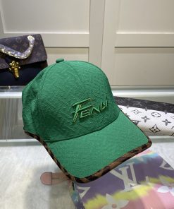 Fendi Baseball Cap Green Fendi Cap