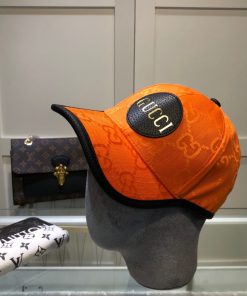 Gucci Off The Grid Baseball Hat Orange Gucci Hat