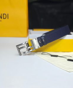 Fendi Belt Black FF Women Belt 7C0344AGR6F0GWB