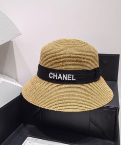 Chanel Summer Hat Brown
