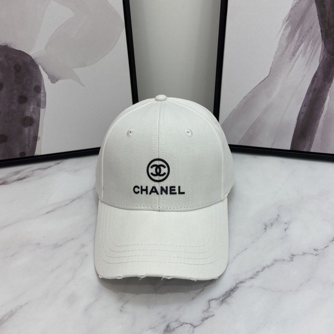 Chanel Cap White