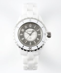 Chanel J12 Watch Caliber, 33mm Silver Toned H5703