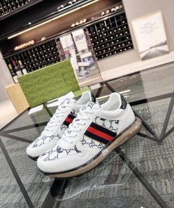 Gucci x Adidas Men’s Gucci Sneakers With Web White For Men