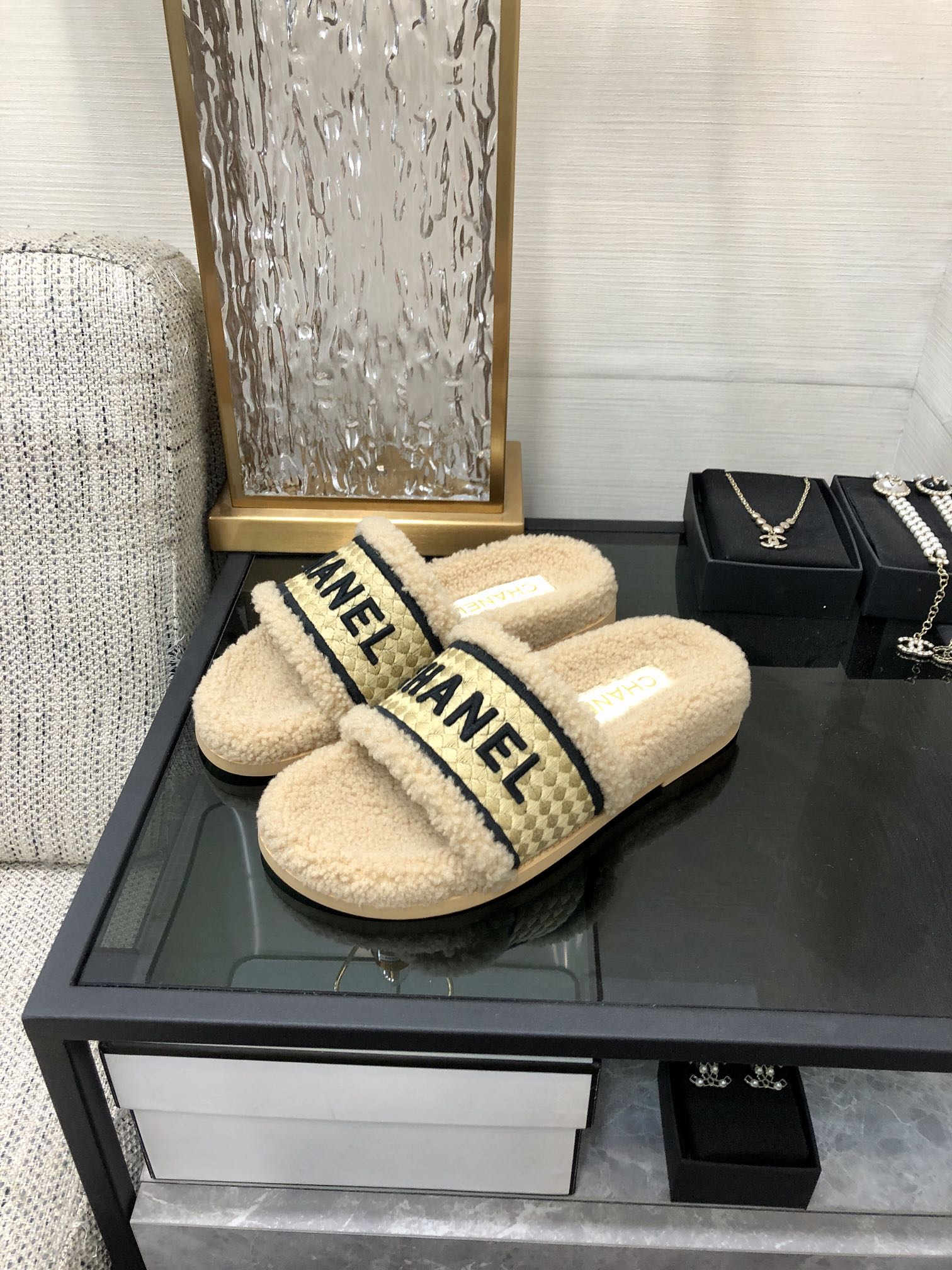 Chanel Women’s Mules With Lining Beige For Women 1.2in/3cm