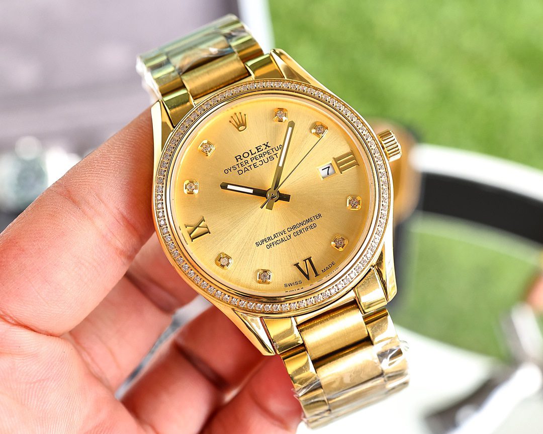 Rolex Datejust Oyster Perpetual 41 Gold Toned For Men