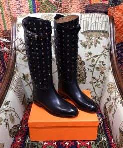 Hermes Jumping Boot Black For Women, Women’s Shoes