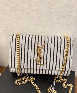 Yves Saint Laurent Kate Small Chain Bag In Canvas For Women 7.9in/20cm YSL 469390FAACG9583