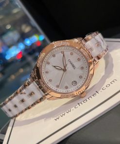 Chanel J12 Watch, 33mm Gold Toned For Women