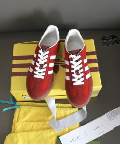 Gucci x Adidas Men’s Gazelle Sneaker Red For Men ‎‎‎707864 9STU0 6360