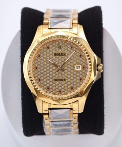 Rolex Datejust 41mm/1.6in Watch Gold Toned For Men