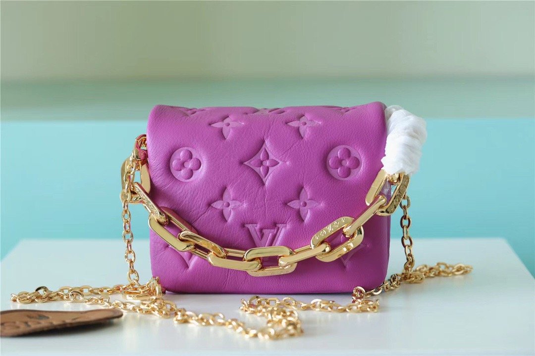 Louis Vuitton Beltbag Coussin Monogram Black For Women, Women’s Handbags, Shoulder And Crossbody Bags 5.1in/13cm LV M81127