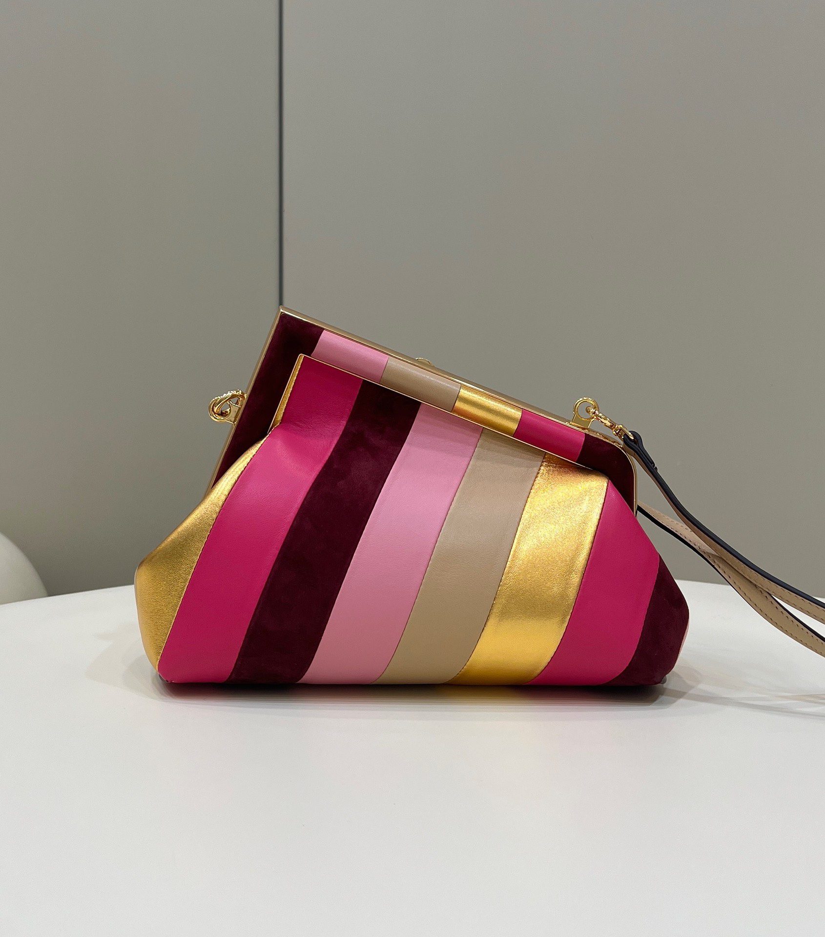 Fendi First Small Multicolour Bag For Woman 26cm/10in 8BP129AJS8F0MWU