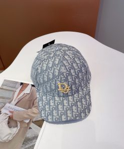Christian Dior Jack Dior Baseball Cap Grey Cap