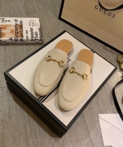 Gucci Women’s Princetown Slipper White For Women Gucci 423513 C9D00 9022