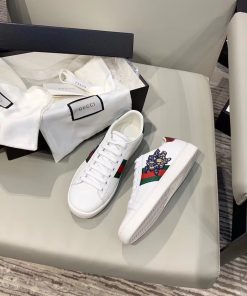 Gucci Women’s Ace Sneaker With Little Pigs White For Women GG