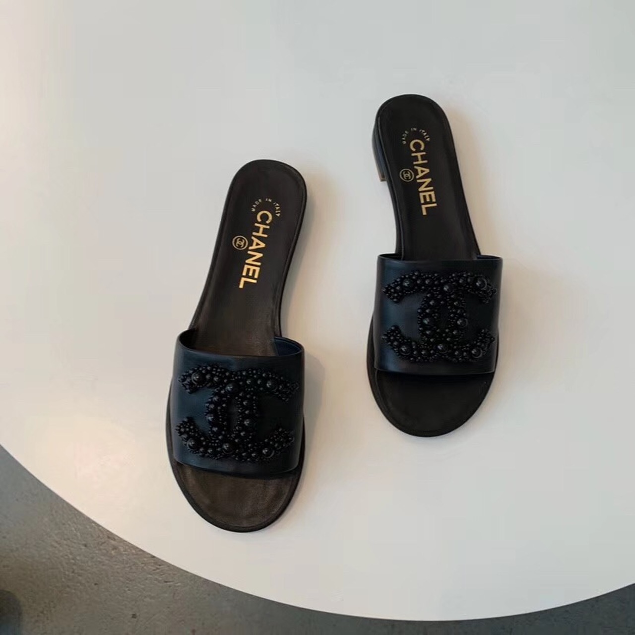 Chanel Mules Black For Women, Women’s Shoes