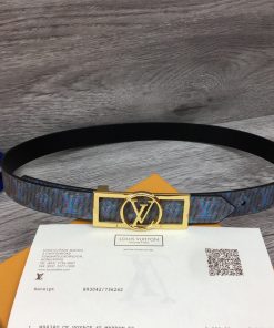 Louis Vuitton Dauphine Reversible Belt Monogram LV POP, LV Women Belt